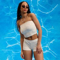 Cropp - Bikini top - kožna