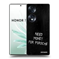 Silikónový čierny obal pre Honor 70 - Black Fuel