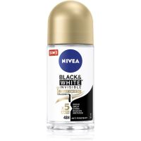 NIVEA Invisible Black & White Silky Smooth рол-он и антиперспирант за жени 50 мл.