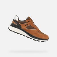 Orange men's sneakers Geox Spherica Actif X1 - Men's