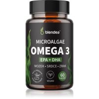 Blendea Microalgae Omega 3 EPA + DHA kapsle pro normální činnost srdce a mozku 60 cps