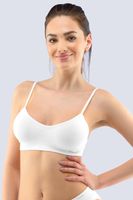 Podprsenkový top Gina 07010P - bambus Bílá L/XL