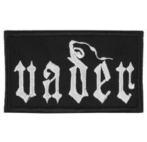 naszywka VADER - LOGO - black/white - CARTON