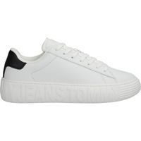 Tommy Hilfiger TOMMY JEANS ESSENTIAL EMBOSSED TRAINERS Мъжки кецове, бяло, размер