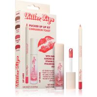 Killer Lips Pucker Up Lip Kit zestaw do ust dla kobiet Cinnamon Toast