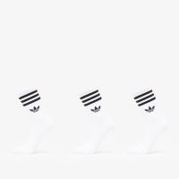 adidas 3 Stripes Crew Socks 3-Pack White/ White/ White M