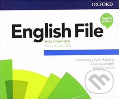 New English File - Intermediate - Class Audio CD (Fourth Edition) - audiokniha z kategorie Jazykové učebnice a slovníky