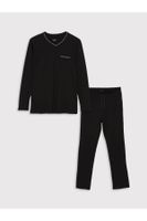 LC Waikiki Men's Standard Fit Pajamas Set