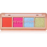 Makeup Revolution Icon Edit Lidschattenpalette Farbton The Vibrant Brights Palette 2.8 g