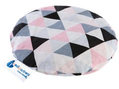 Medi Partners Children's cherry seed thermofor - Triangles pink