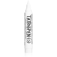 Nailmatic Tattoo Pen ручка для татуювання для обличчя та тіла White 1 кс