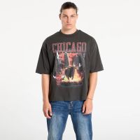 Μπλουζάκι New Era NBA Washed Graphic Chicago Bulls UNISEX Heather Gray M