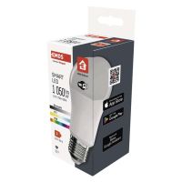 Chytrá LED žárovka GoSmart A60 / E27 / 11 W (75 W) / 1 050 lm / RGB / stmívatelná / WiFi