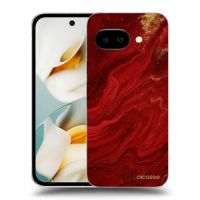 Silikónový čierny obal pre Google Pixel 9a - Red