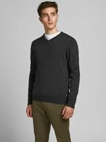 Jack & Jones Basic Pullover Grau