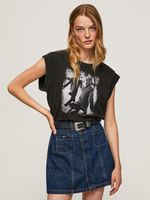 Pepe Jeans Rut Póló Fekete