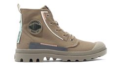 Palladium Pampa Underlayer - Dámske - Tenisky Palladium - Hnedé - 99183-377-M - Veľkosť: 37.5
