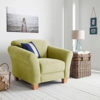 Sit & More KRESLO, textil, zelená