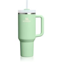 Stanley Quencher H2.O FlowState™ Tumbler Edelstahlbecher mit Trinkhalm groß Pistachio 1180 ml