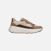 Beige women's sneakers Geox Diamanta B - Women's