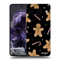 Silikónový čierny obal pre Google Pixel 8a - Gingerbread