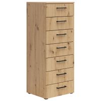 Carryhome KOMODA, dub artisan, 45/115/40 cm