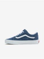 Modré dámské semišové tenisky VANS Old Skool