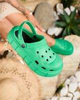 Resti Royalfashion Dark green women's rubber flip-flops Kooranza