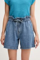Pepe Jeans Rifľové krátke nohavice Pepe Jeans A-LINE SHORT UHW CINCH