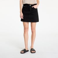 Calvin Klein Jeans Hero High Rise Mini Skirt Denim Classic Black XS/26