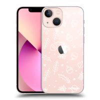 Silikónový prehľadný obal pre Apple iPhone 13 mini - Mistletoe