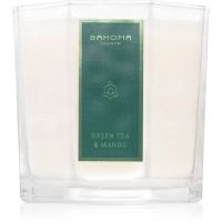 Bahoma London Octagon Collection Green Tea & Mango lumânare parfumată 180 g