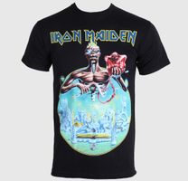 Metal T-Shirt Männer Iron Maiden - 7 th Son - ROCK OFF - IMTEE16MB L