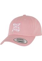 Women's cap with pink inscription