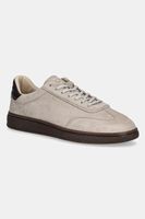 Gant sneakers din piele întoarsă CUZMO culoarea bej, 31633009