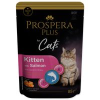 Kapsička Prospera Plus Cat Kitten losos a mrkev 85g