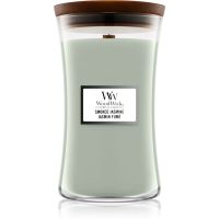 Woodwick Smoked Jasmine ароматна свещ с дървен фитил 609,5 гр.