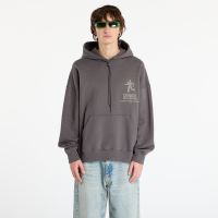 Φούτερ Carhartt WIP Hooded Distance Sweat Graphite Stone Dyed L