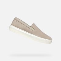Beige men's sneakers Geox Deiven - Men's