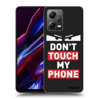 Silikónový čierny obal pre Xiaomi Poco X5 - Shadow Eye - Transparent