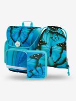 BAAGL  Ergo Butterfly Schulset Blau