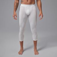 Jordan Sport Essentials Dri-FIT 3/4-Length Tights White - Pánske - Nohavice Jordan - Biele - IF0899-100 - Veľkosť: 2XL