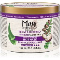 Maui Moisture Revive & Hydrate + Shea Butter vlažilna in hranilna maska za lase 400 ml