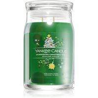 Yankee Candle Shimmering Christmas Tree lumânare parfumată Signature 567 g