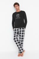 Herren Pyjama Trendyol Patterned