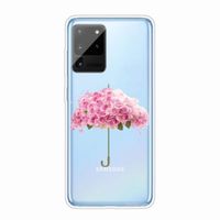 ART Silicon ovitek Samsung Galaxy Note 20 Ultra FLOWER UMBRELLA
