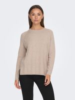 Jacqueline de Yong Marco Pullover Beige