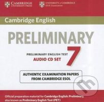 Cambridge English Preliminary PET 7: B1 Audio CDs (2) - audiokniha z kategorie Jazykové učebnice a slovníky