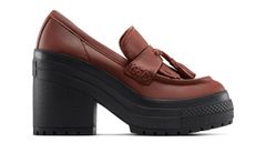Converse Chuck 70 De Luxe Heel Loafer - Unisex - Tenisky Converse - Hnedé - A14715C - Veľkosť: 38