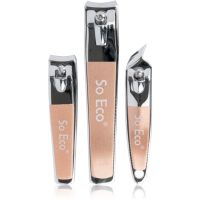 So Eco Nail & Cuticle Clipper Set set ščipalcev za nohte in obnohtno kožico